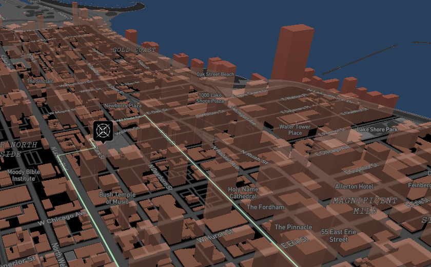 chicago extrude map