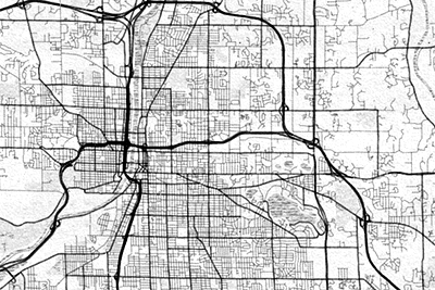 hand-drawn cartographic image